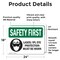 Signmission 18 in Height, 24 in Width, Vinyl Decal, Rectangle OS-2PACK-SF-D-1824-L-10667 - alternate 6